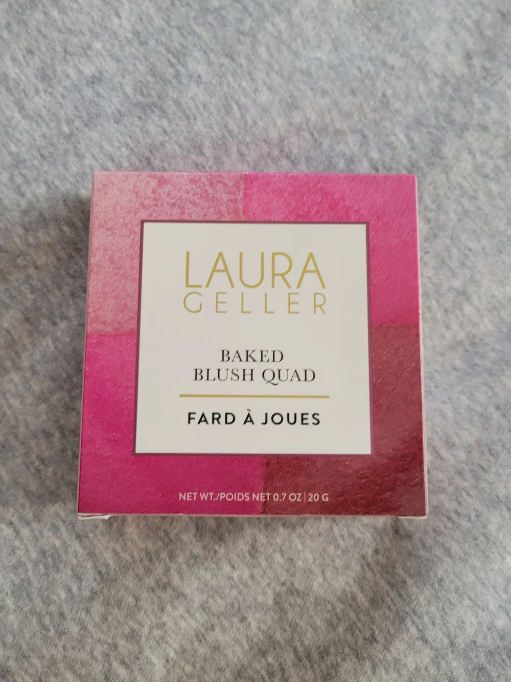 Laura Geller Multi-Tone Baked Blush Quad Huge Compact NEW